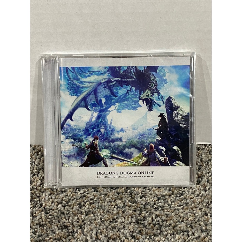 Soundtrack CD Dragon's Dogma Online Limited Edition Capcom Multi OS Excellent